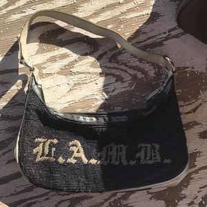 🐑RARE Small beaded L.A.M.B Handbag 🐑